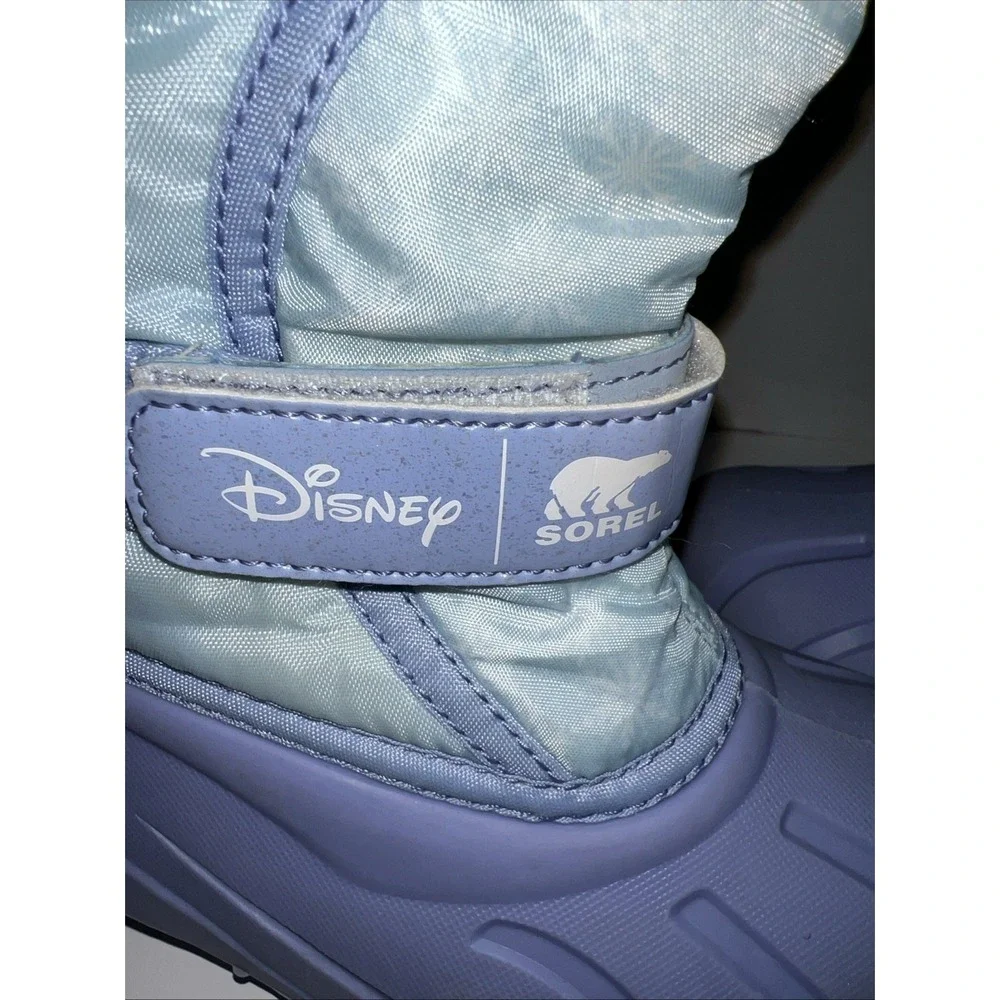 Sorel Disney‎ Flurry Frozen Elsa Snow Boots  Toddler Girls 11 Purple Waterproof